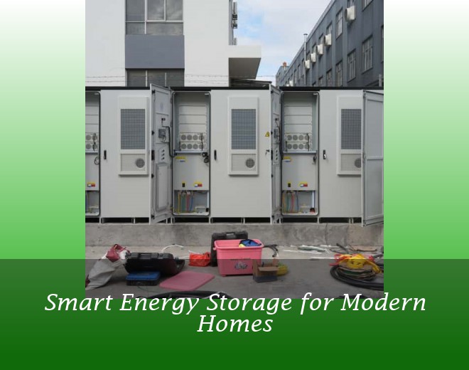 Smart Energy Storage for Modern Homes